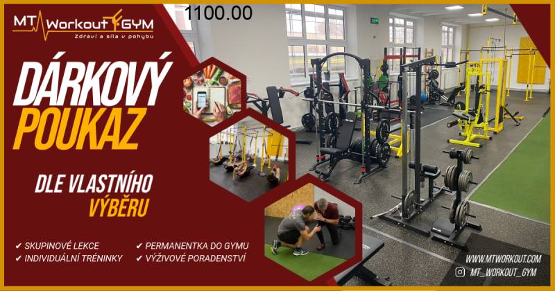 Voucher gym 10x vstup